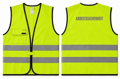 Produktbild von ROFA Warnweste neon Gr. 3 057190 flammhemmend antistatisch Schutzweste gelb