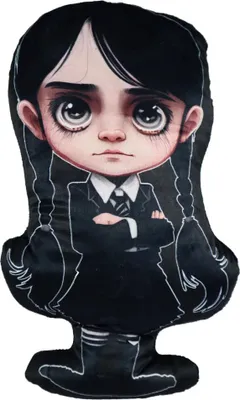 Produktbild von Wednesday Adams 3D mini Kissen Dekokissen 30x20x5 cm