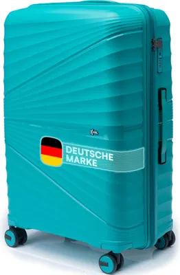 Produktbild von Xonic® Hartschalenkoffer XL für 100L - Bruchsicherer Rollkoffer Polypropylen mit 360° Doppelrollen & TSA-Schloss - Reisekoffer Seegrün
