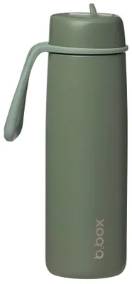 Image de B.Box Bouteille isotherme avec paille 690 ml olive