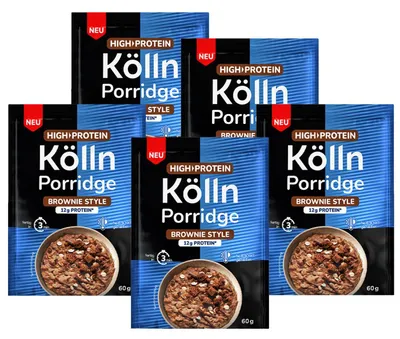 Produktbild von Kölln High Protein Porridge Brownie Style, 5x60g