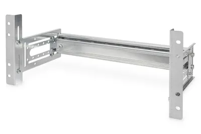 Produktbild von DIGITUS 19" Hutschienenträger inkl. Hutschiene 4 HE