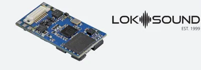 Produktbild von ESU 58810 LokSound 5 micro DCC/MM/SX/M4 8-pin NEM652, LSP 11x15mm + Wunschsound