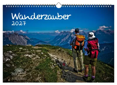Produktbild von Wanderzauber DIN A3 Kalender für 2027 Berge und wandern - Seelenzauber