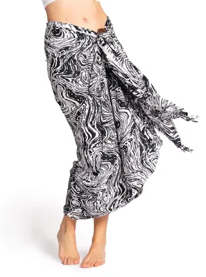 Produktbild von PANASIAM Sarong B903 black wave, L