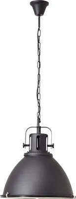 Produktbild von BRILLIANT Pendelleuchte 47cm Jesper schwarz IP20 E27 60 Watt dimmbar g. f. Normallampe