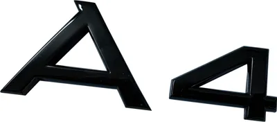 Immagine prodotto di Originale Audi A4 Black Edition Emblema Lettering Logo Nero A4 B5 B6 B7 B8 B9