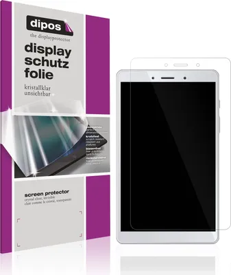 Produktbild von 2x Schutzfolie für Samsung Galaxy Tab A8.0 LTE klar Displayschutzfolie Folie Display Schutz dipos