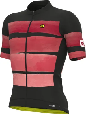 Image de Maillot de cyclisme à manches courtes ALÉ - PR-S TRACK - bordeaux M