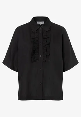 Produktbild von More & More Linen Blouse with Ruffles 0790 0790 36