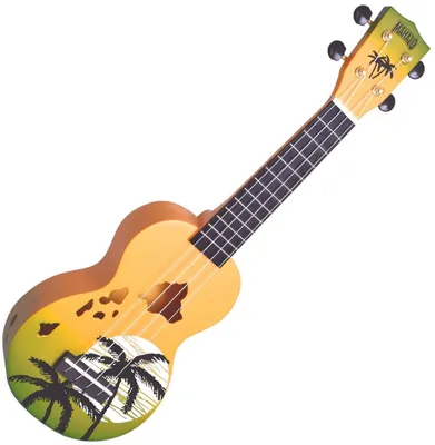 Immagine prodotto di Mahalo Hawaii Hawaii Green Burst Sopránové ukulele