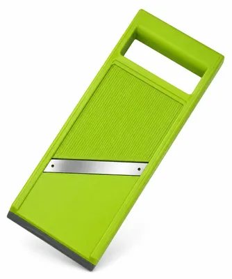 Gemüsehobel aus Edelstahl, ergonomischer Griff, 28 cm