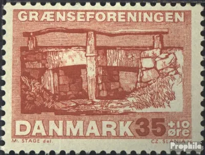 Produktbild von Briefmarken Dänemark 1964 Mi 419 (kompl.Ausg.) postfrisch Grenzverein