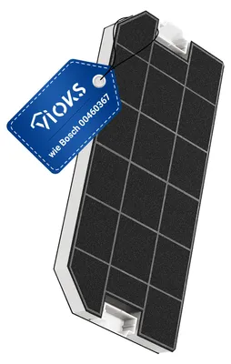 Produktbild von Aktivkohlefilter passend wie Bosch 00460367 Kohlefilter 487x230mm für Dunstabzugshaube