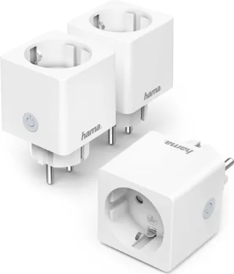Image de Hama WiFi Socket pack de 3 - prise WLAN - blanc