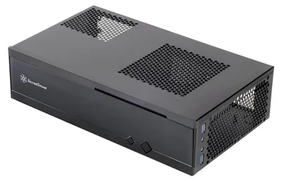 Produktbild von Silverstone ML05, HTPC, PC, Schwarz, Mini-ITX, Metall, Heimbüro