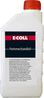 Produktbild von E-Coll Feinmechaniköl 1L , 4317784464864