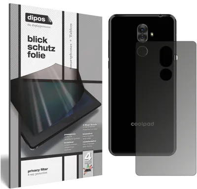 Produktbild von Schutzfolie für Coolpad Note 8 Rückseite Blickschutzfolie matt Display Schutz