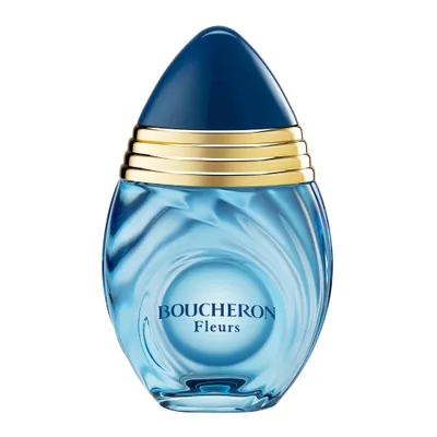A Boucheron Fleurs Eau de Parfum bottle.