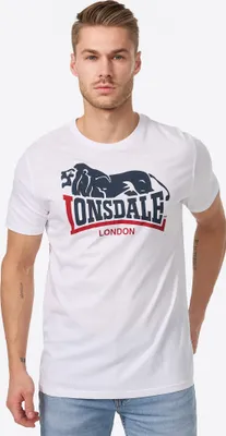 Produktbild von Lonsdale Loscoe Kurzarm-t-shirt 2 Einheiten Blau L Mann Blau L