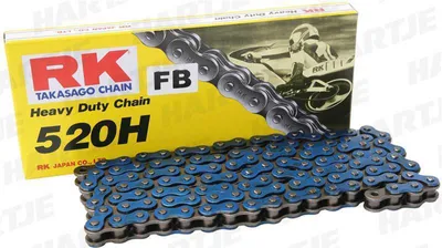 Produktbild von RK Kette 520 H 118 C Blau/Schwarz Offen