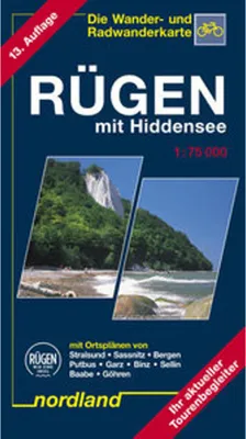 Obrázok produktu pre Nemecké pobrežie Baltského mora 06. Rujana s Hiddensee 1 : 75 000