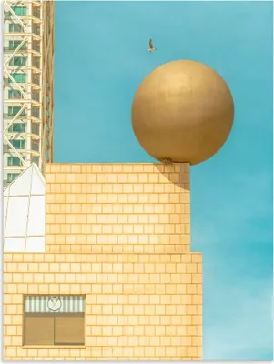 Produktbild von ARTland Wandbild Alu für Innen & Outdoor Sphere Größe: 45x60 cm