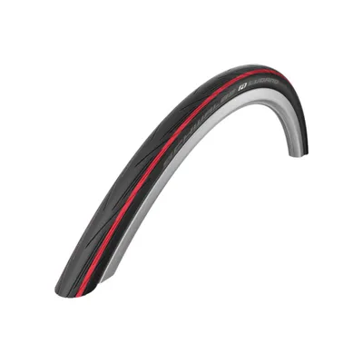 Produktbild von Schwalbe Lugano Hs471 Clincher K-guard Red Stripes 700 x 25C