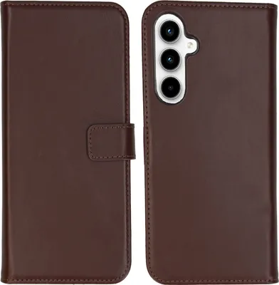 Obrázek produktu pro Selencia kožené pouzdro Samsung Galaxy A55 - tmavě hnědé