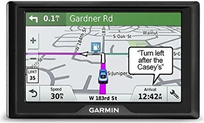 Productafbeelding van Garmin Drive 51 LMT-S navigatiesysteem, 5-inch display, touchscreen, rijstrookassistent, real-time verkeersinformatie, USB, Bluetooth, zwart