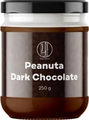 Obrázek produktu pro BrainMax Pure Peanuta, Arašídový krém s hořkou čokoládou, 250 g