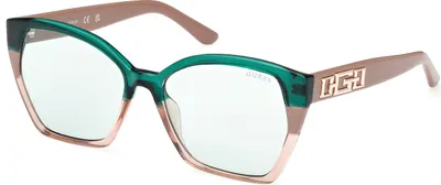 Produktbild von Guess GU7912 59N beige brown/striped 55/16/140 Damen Sonnenbrillen