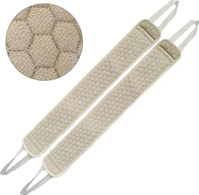 Produktbild von Rückenpeeling Duschbürste, sanftes Faser-Material, Tiefenreinigung, Massage, Aufhängehaken, für Körperpflege und Hautpflege zuhause