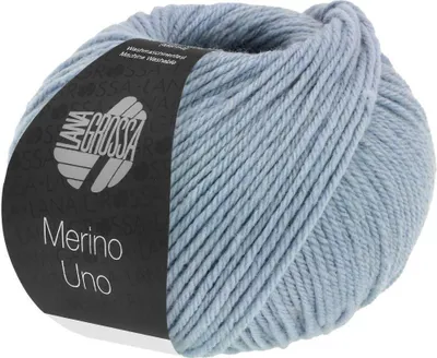 Produktbild von Lana Grossa - Merino Uno 0067 rauchblau