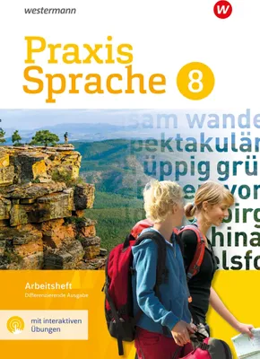 Produktbild von Praxis Sprache 8. Arbeitsheft mit interaktiven Übungen. Differenzierende Ausgabe