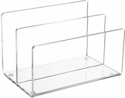Produktbild von Kartenständer Acryl glasklar Packung mit 12 Stück