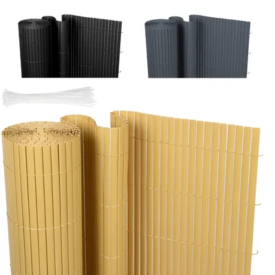 Immagine prodotto di Schermo privacy per balconi in PVC Ribelli, 500x90cm, bambù, diametro 12mm