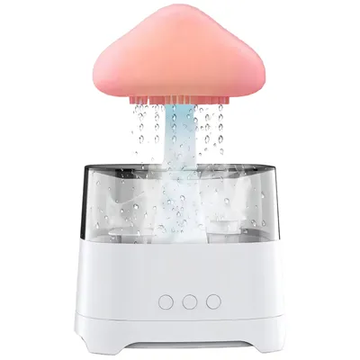 Obrázek produktu pro Zvlhčovač vzduchu Aroma difuzér 30ml/h Ultrazvukový elektrický difuzér vonných olejů se 7 barvami LED Uvolnění vlhkosti pro místnost Ložnice Retoo