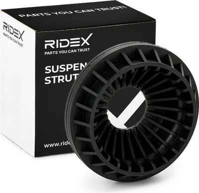 Produktbild von RIDEX 1180S0324 Federbeinstützlager Vorne Links Rechts passend für PEUGEOT 2008 Kombi (CU) 207 (WA, WC) 207 CC (WD) 208 I Schrägheck (CA, CC) für OPEL