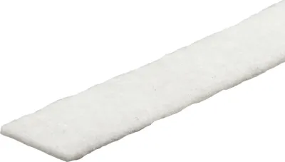 Produktbild von WAGNER Softfilzrolle - 10 x 2000 x 1 mm, selbstklebend, weiß, für Filzgleiter, Schutzpads oder zum Basteln - 15000199