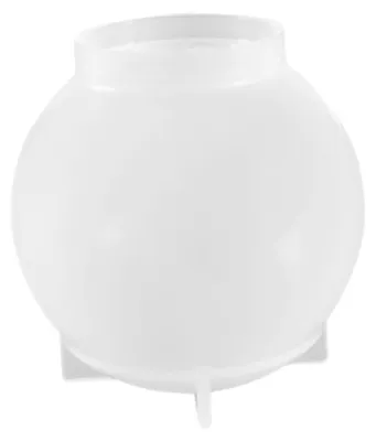 Immagine prodotto di Stampo in silicone a forma di sfera per resina e cristalli - Trasparente
