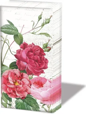 Produktbild von Papiertaschentücher "Rosenpracht"