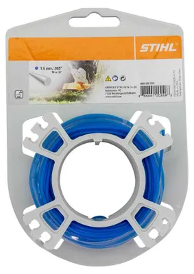 Produktbild von Stihl 00009302334, Rasentrimmer-Linie, Blau, 19 m, 1 Stück(e), 1,6 mm