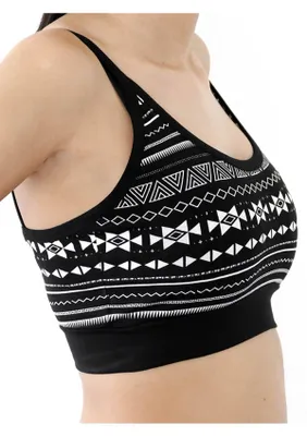 Produktbild von Nachhaltiges Sport-Bustier aus weicher Biobaumwolle mit sportlicher Passform und breitem Bündchen