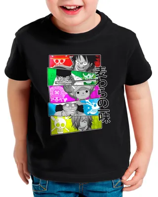 Produktbild von style3 Ship Heroes Kinder T-Shirt anime manga luffy cosplay