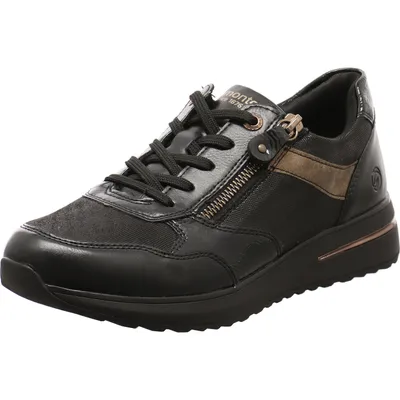 Zdjęcie produktu dla Remonte sneaker damski niski czarny/brązowy