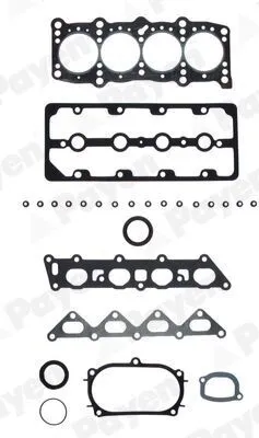 Produktbild von PAYEN DY382 Zylinderkopf Dichtungssatz für FIAT PUNTO (188) STILO (192) PUNTO (176) Idea (350) für LANCIA YPSILON (843)