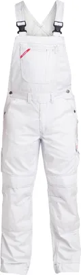 Produktbild von F. Engel Combat Latzhose, Weiss, Gr. 62