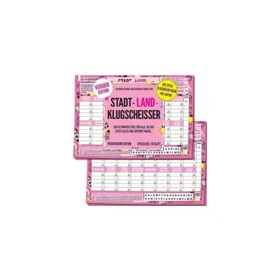 Produktbild von Spielblock Stadt-Land-Klugscheisser Weiberabend Edition