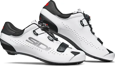 Produktbild von SIDI Road Sixty Rennrad-Schuh, Farbe:Black/White, Größe:43.5
